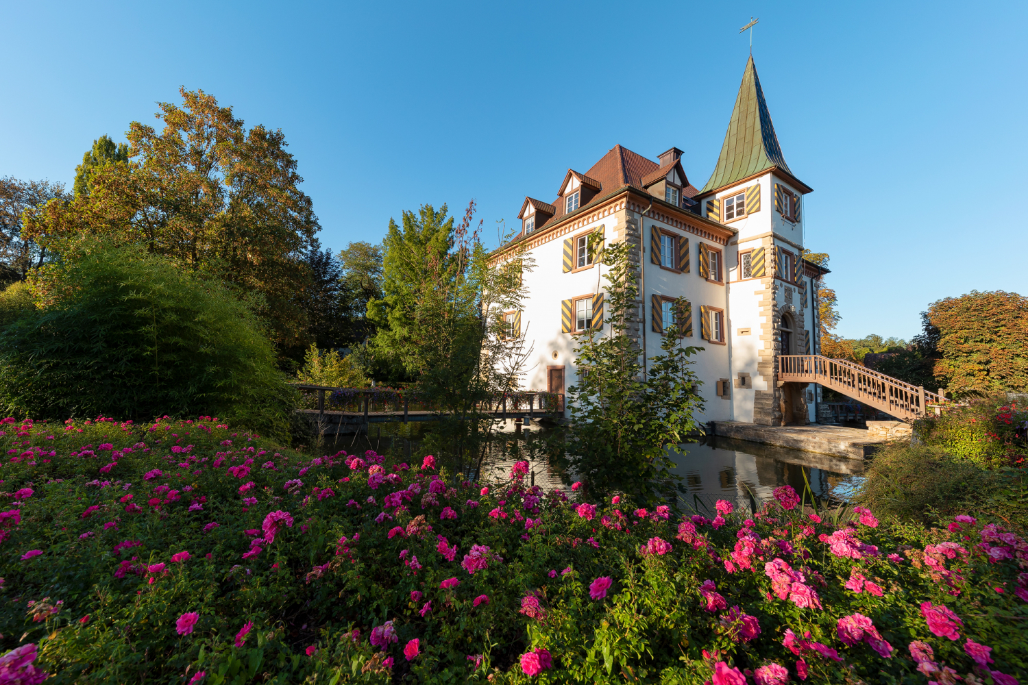 Wasserschloss Entenstein in Schliengen, Markgräflerland