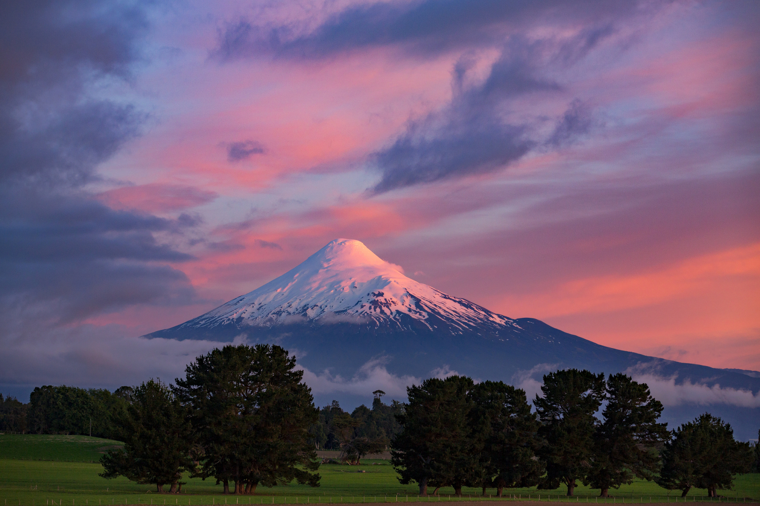 Vulkan Osorno, chilenisches Seengebiet