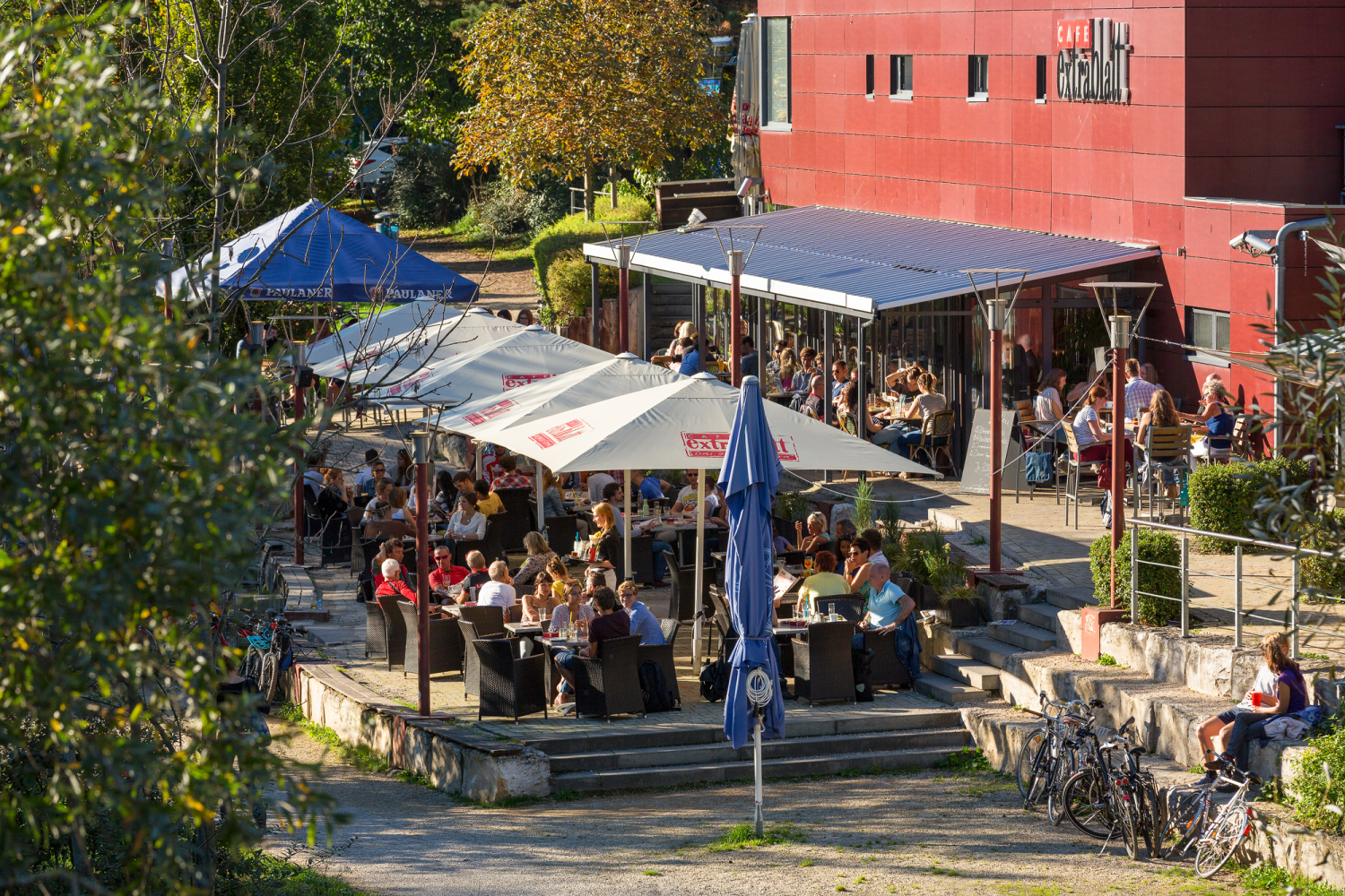 09 - Café Extrablatt an der Dreisam