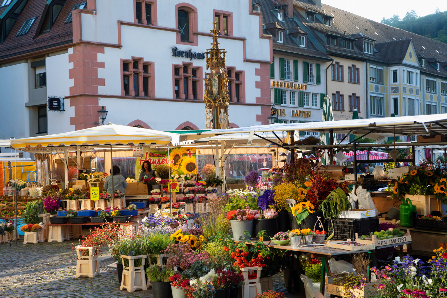 06 - Markt auf dem Münsterplatz vor dem Kornhaus