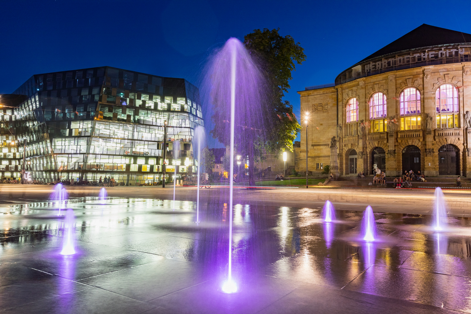 10 - Platz der Alten Synagoge und Universitätsbibliothek,