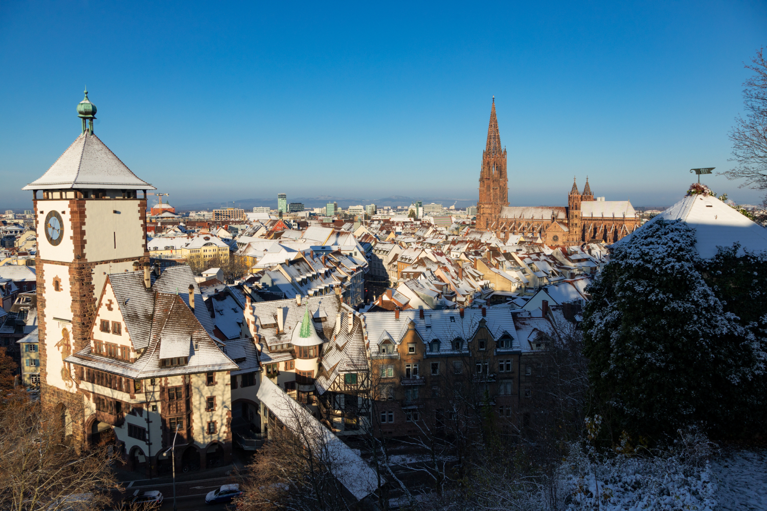 Schwabentor und Münster