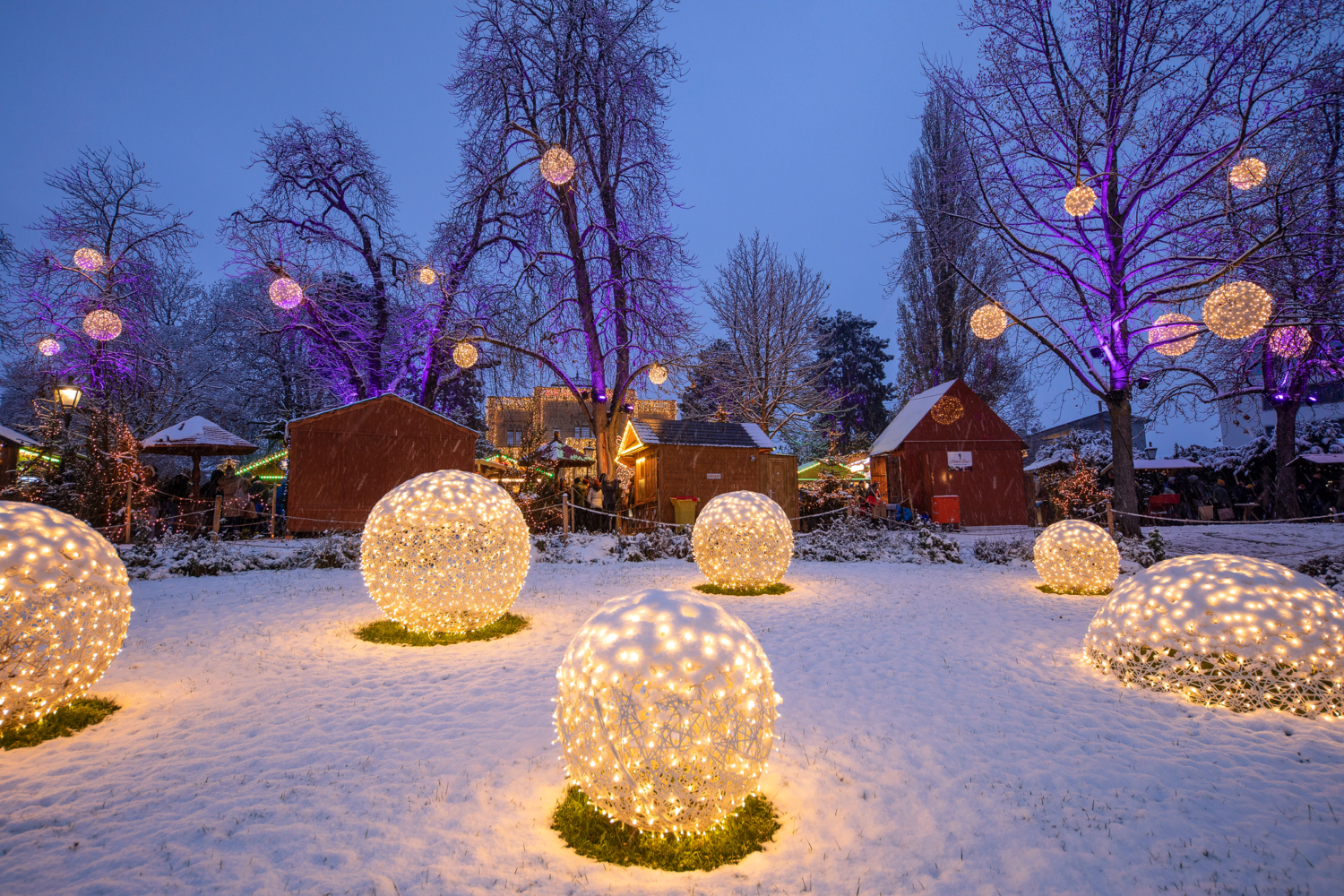 09 - Weihnachtsbeleuchtung im Colombipark