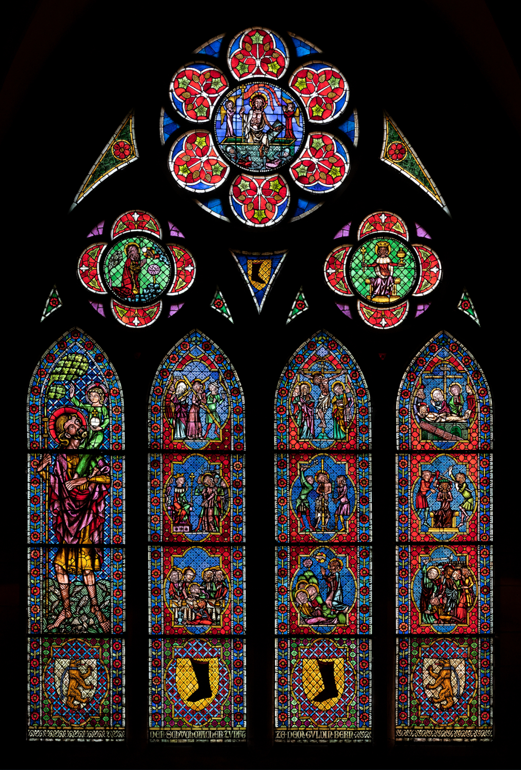 06 - Glasfenster im Freiburger Münster