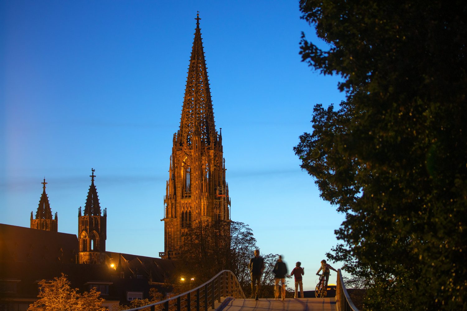 08 - Blick über den Karlssteg zum Münster