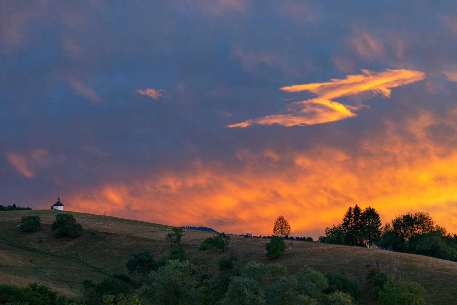 Saalenbergkapelle bei Sölden, Hexental