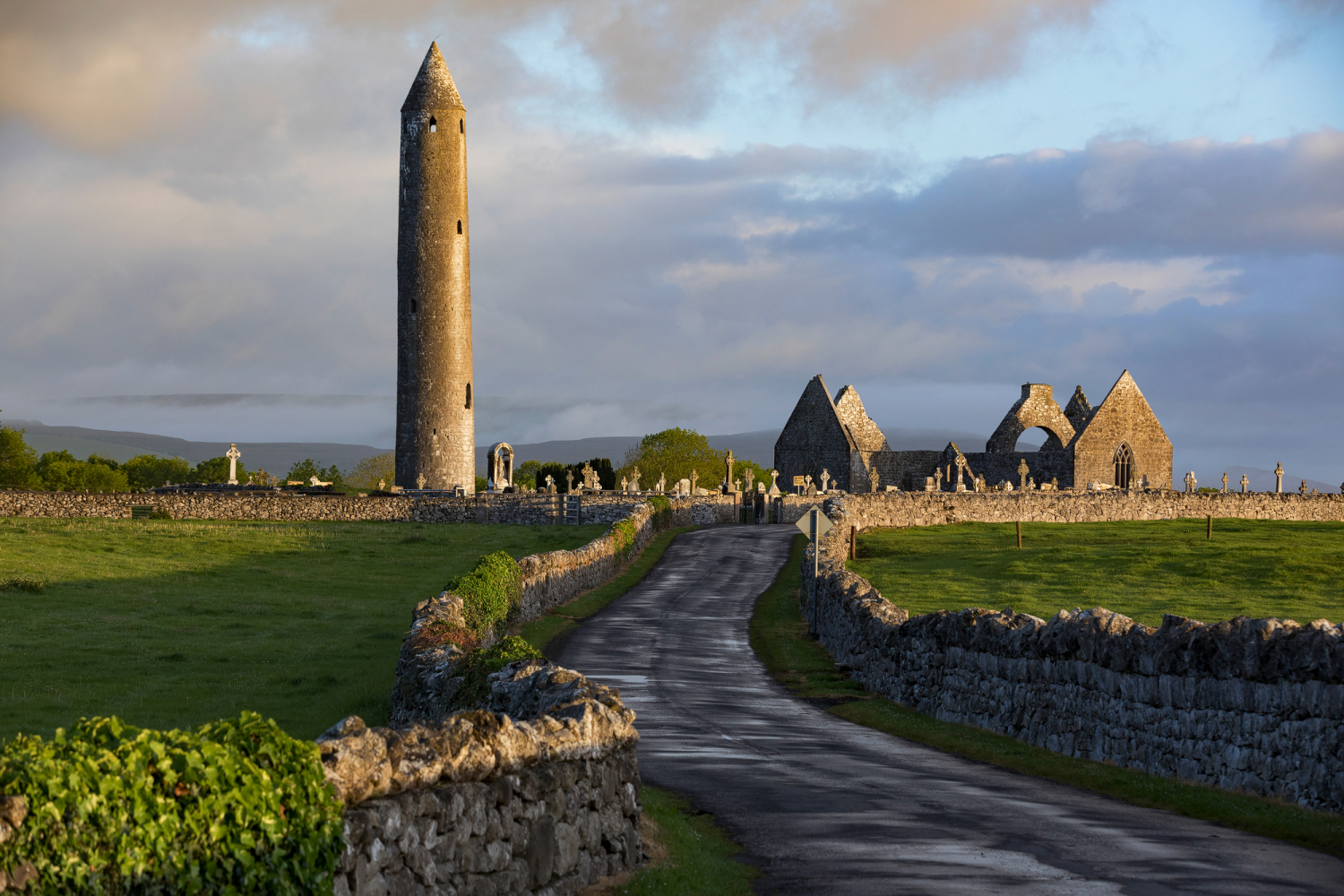 Kilmacdough Roundtower, Co. Clare