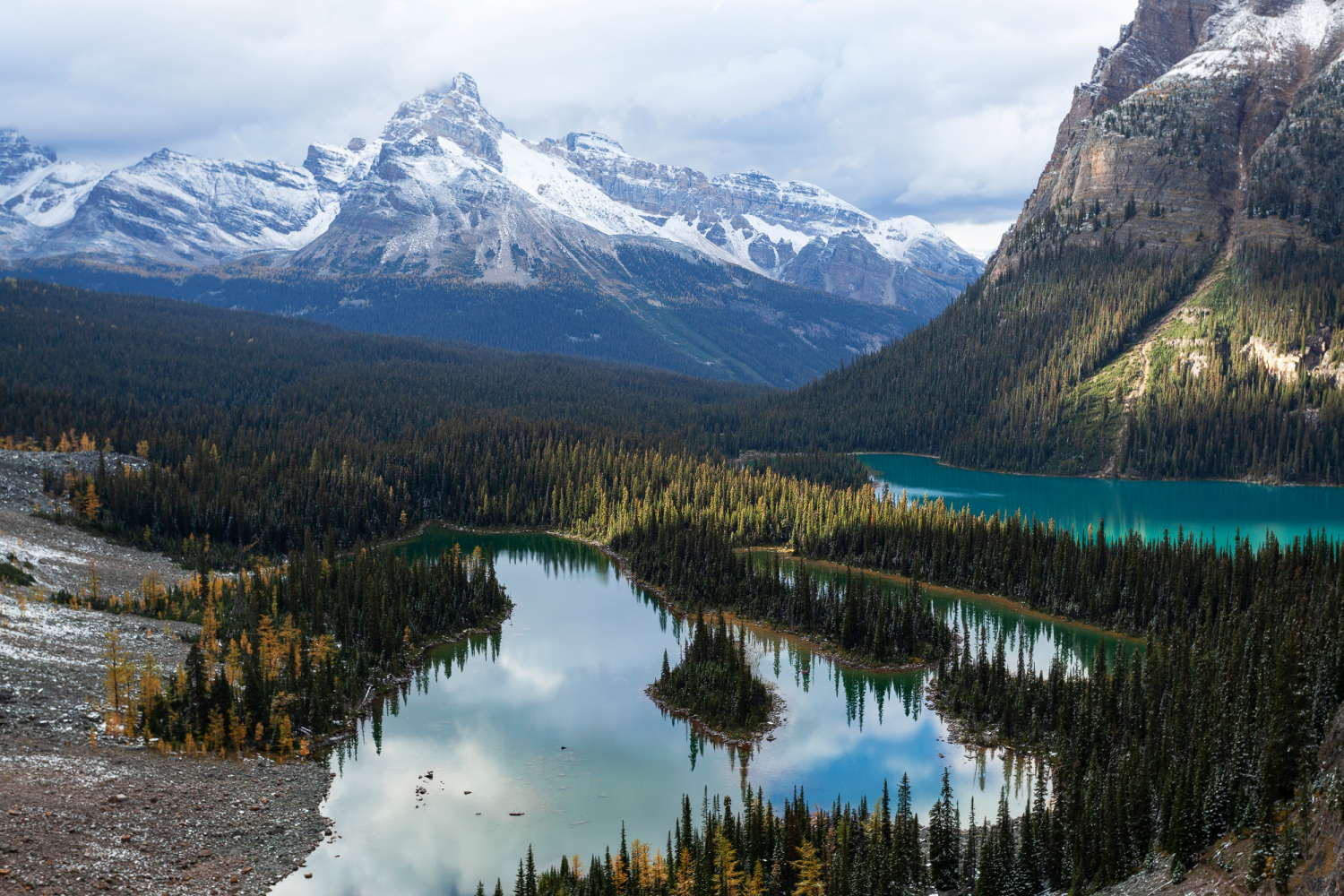 Lake O'Hara, Yoho National Park, Britisch Kolumbien