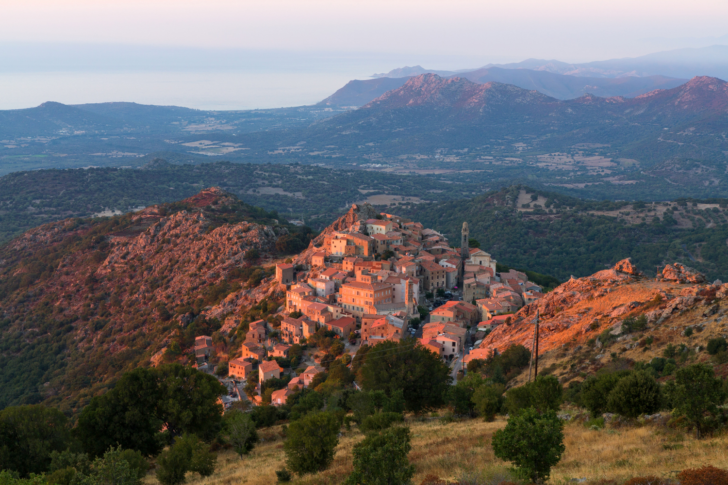 Bergdorf Speloncato, Balagne, Korsika