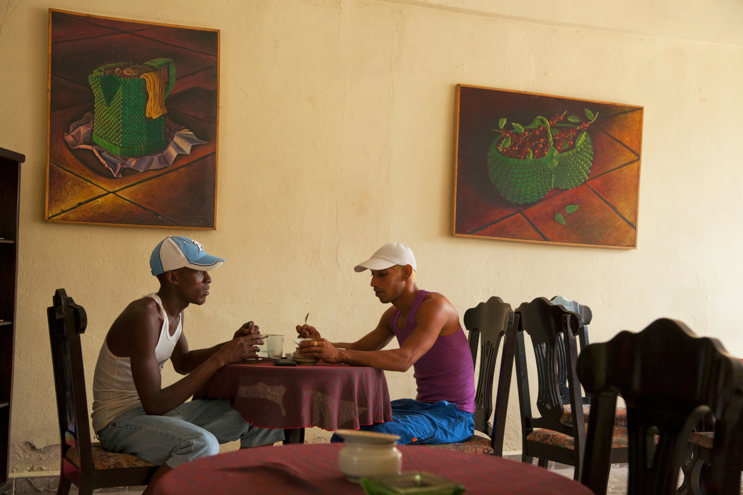 Café in der Stadt Guantanamo