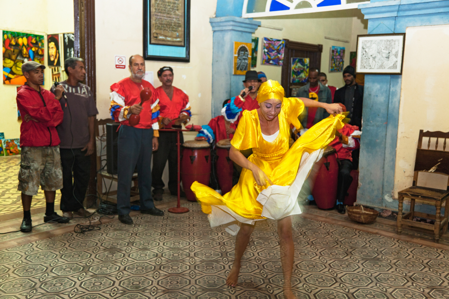 Folkloretanz in Baracoa