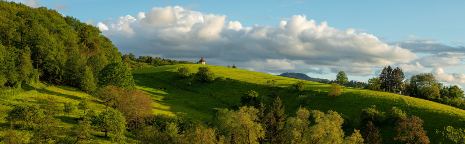 03 - Blick auf die Saalenbergkapelle bei Sölden