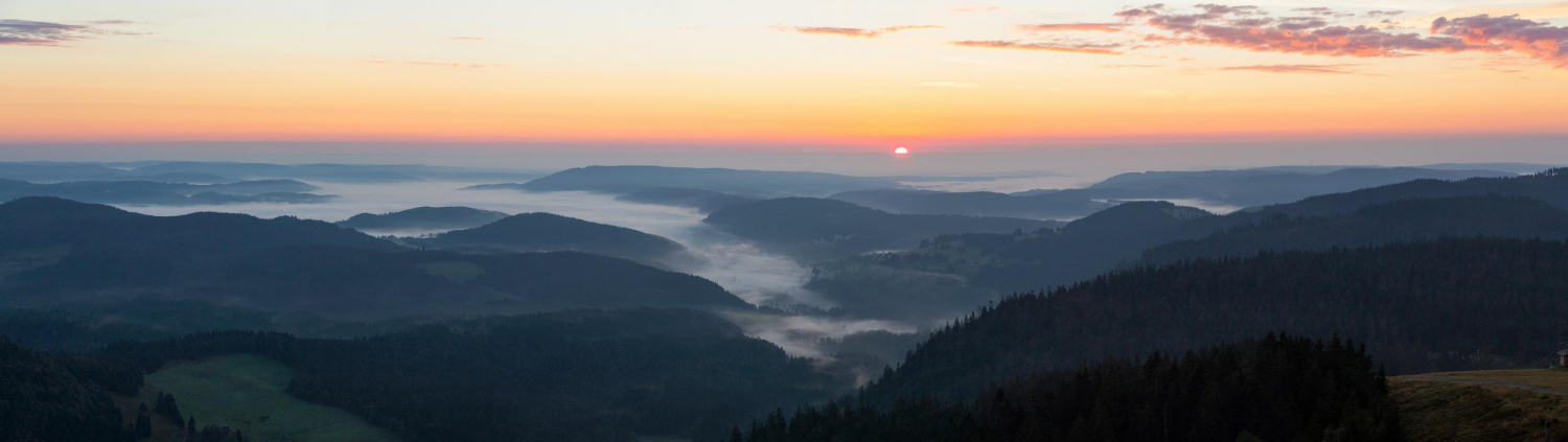 21 - Feldbergblick nach Osten, Schwarzwald