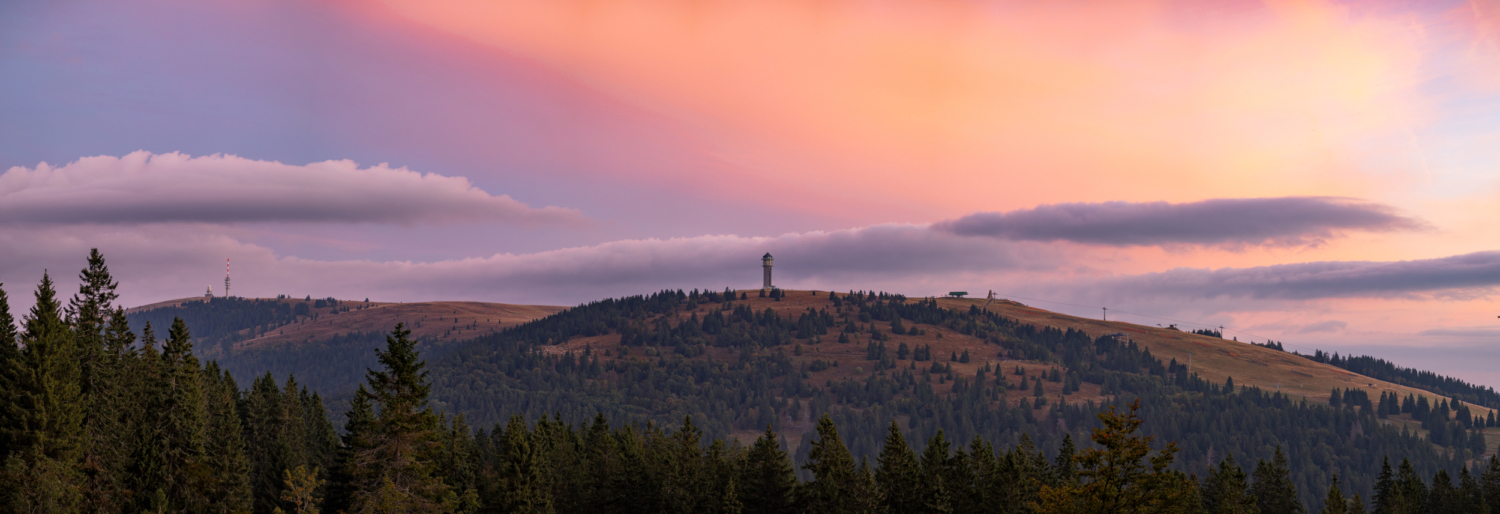 05 - Blick zum Feldberg von Süden, Schwarzwald