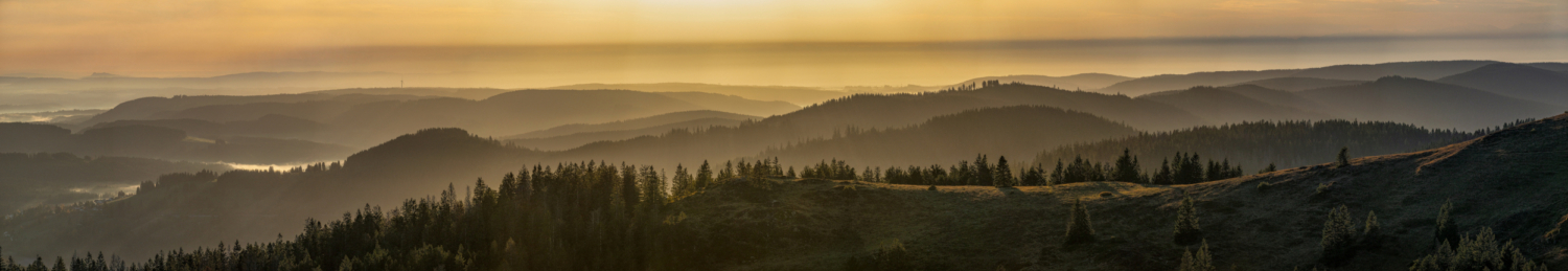 04 - Blick vom Feldberg nach Südwesten, Schwarzwald