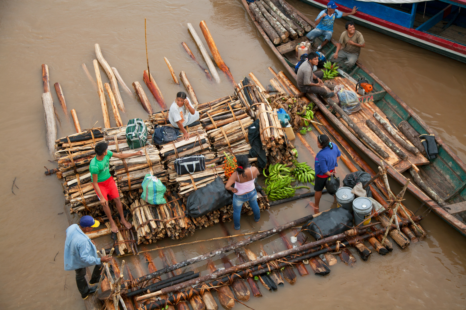 Rio Huallaga in Yurimaguas