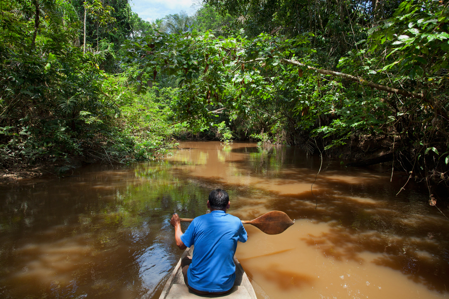 Rio Samiria bei Lagunas, Amazonastiefland