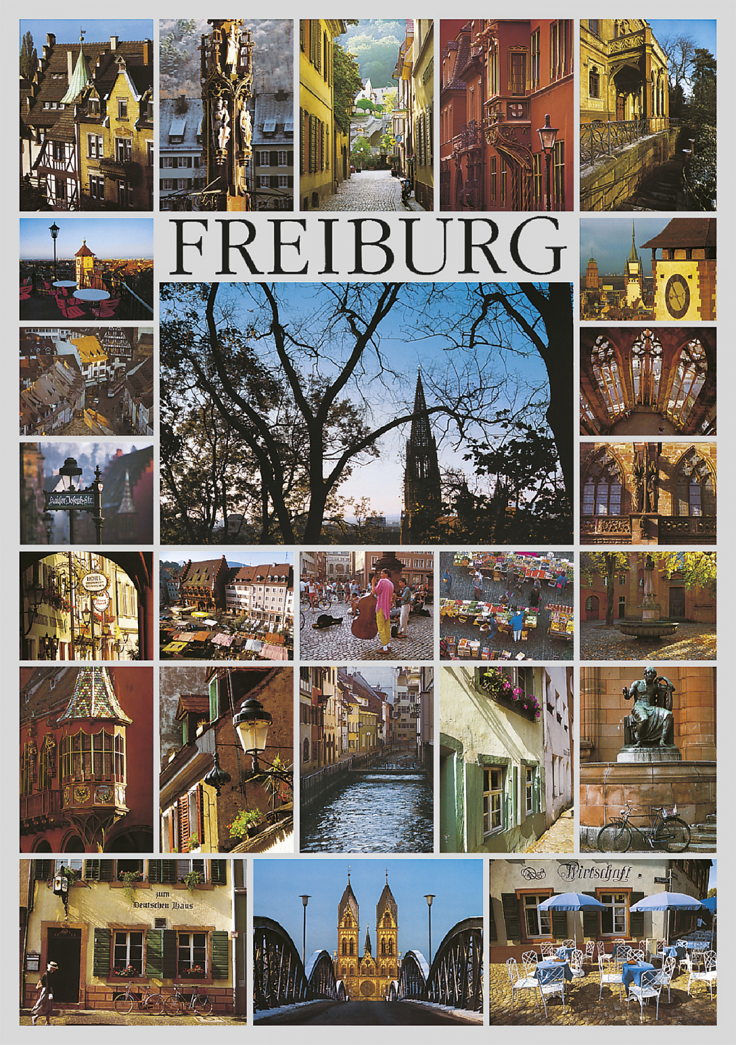 Freiburg-Poster 1 - 70 x 100 cm