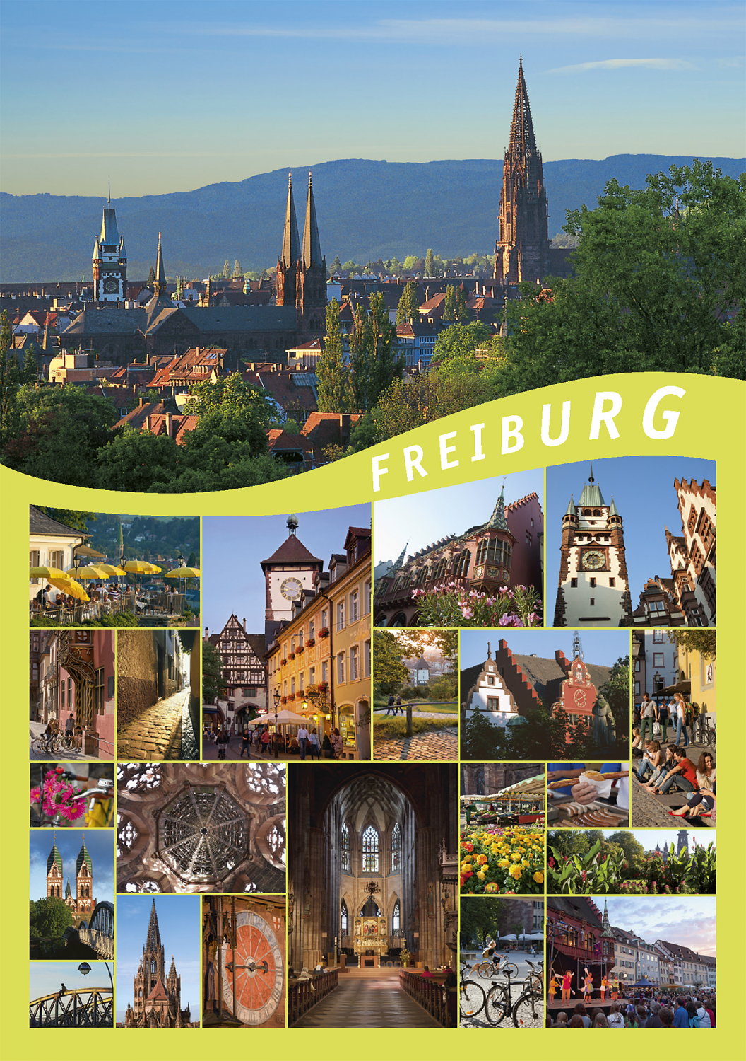Freiburg-Poster 2 - 70 x 100 cm