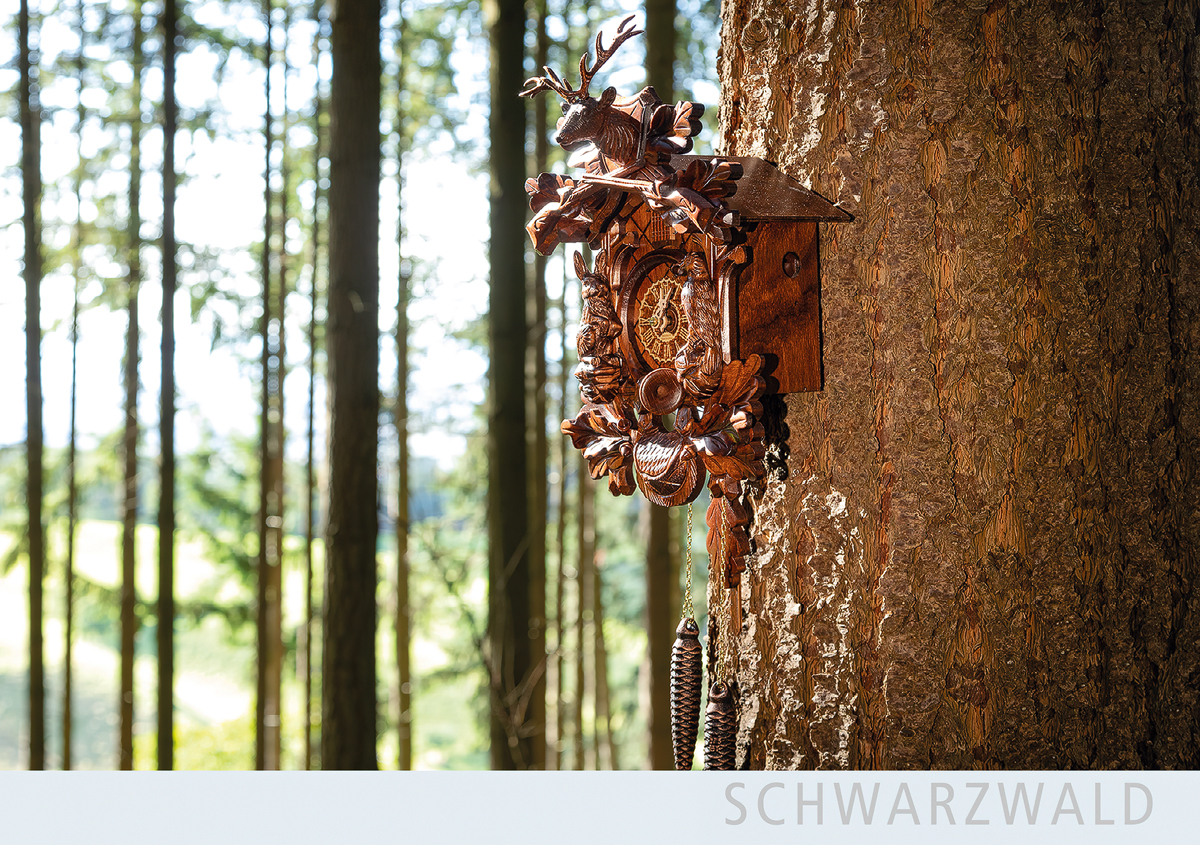 SW168 - Schwarzwälder Kuckucksuhr