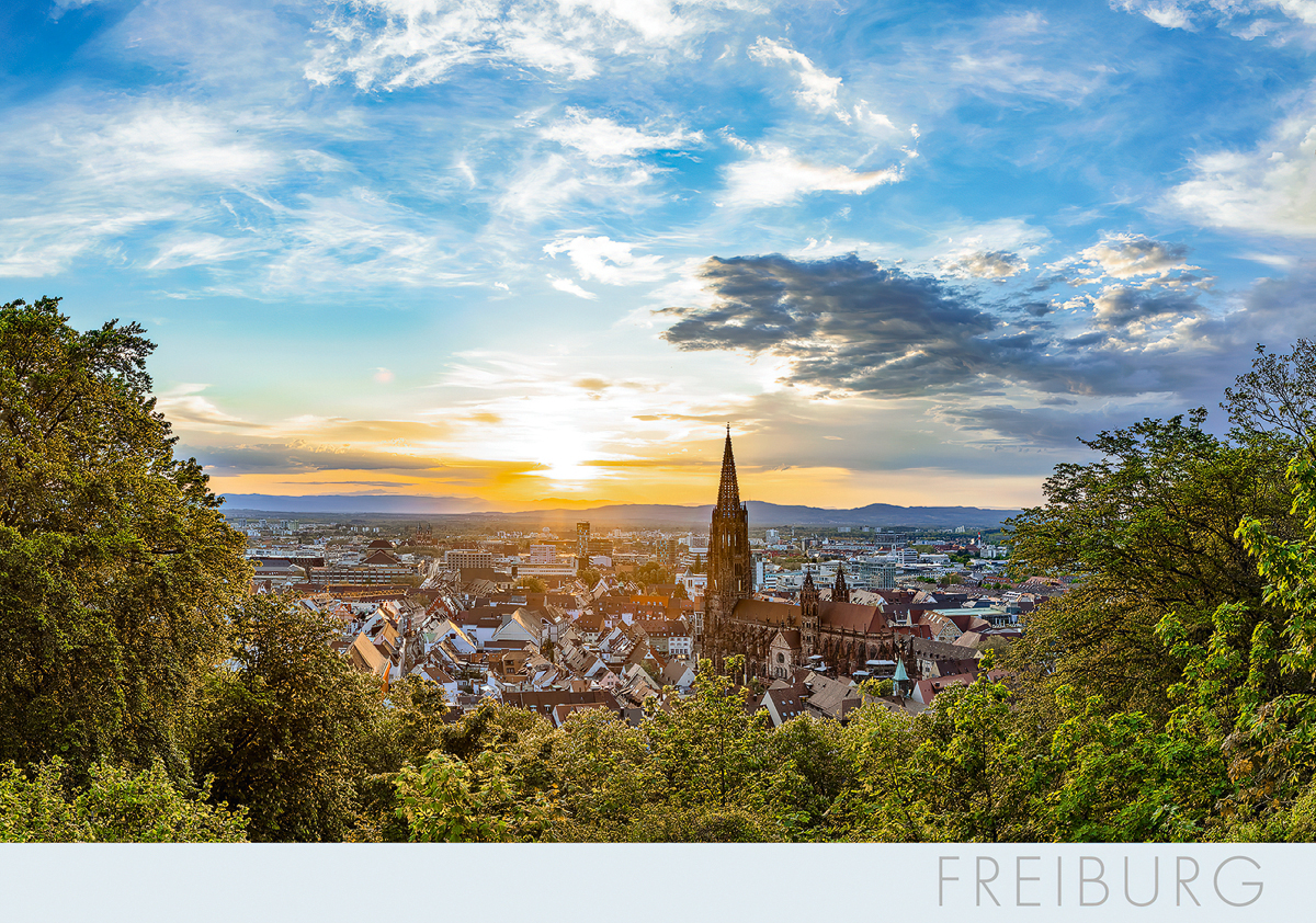 Freiburg-Postkarte FR357