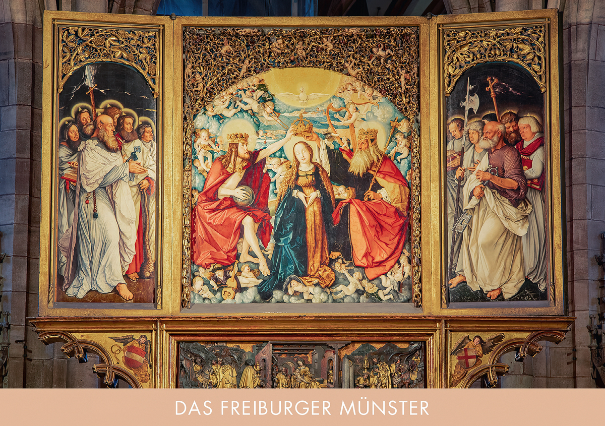 Freiburger Münster FM 38 - Hochaltar geschlossen