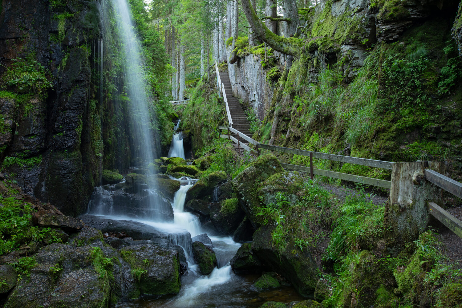 06 - Menzenschwander Wasserfall, Schwarzwald